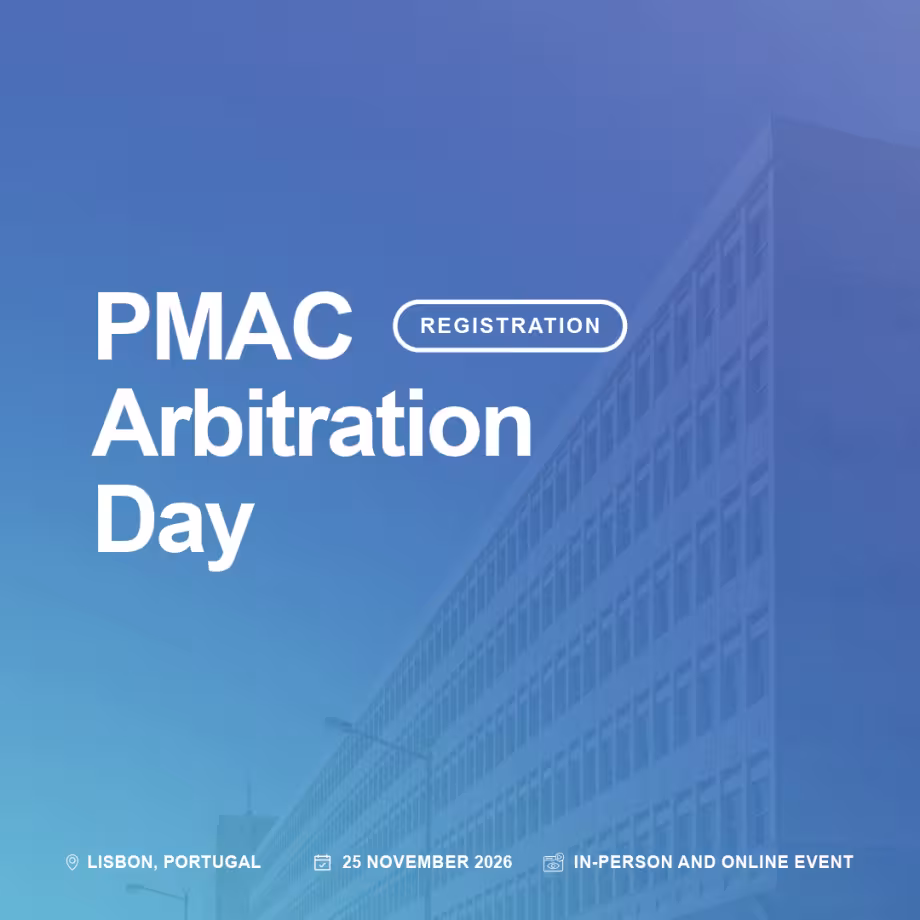 PMAC Arbitration Day registration